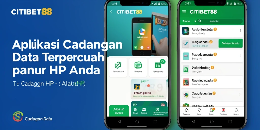 Antarmuka CITIBET88 yang sederhana dan efektif untuk cadangan data.