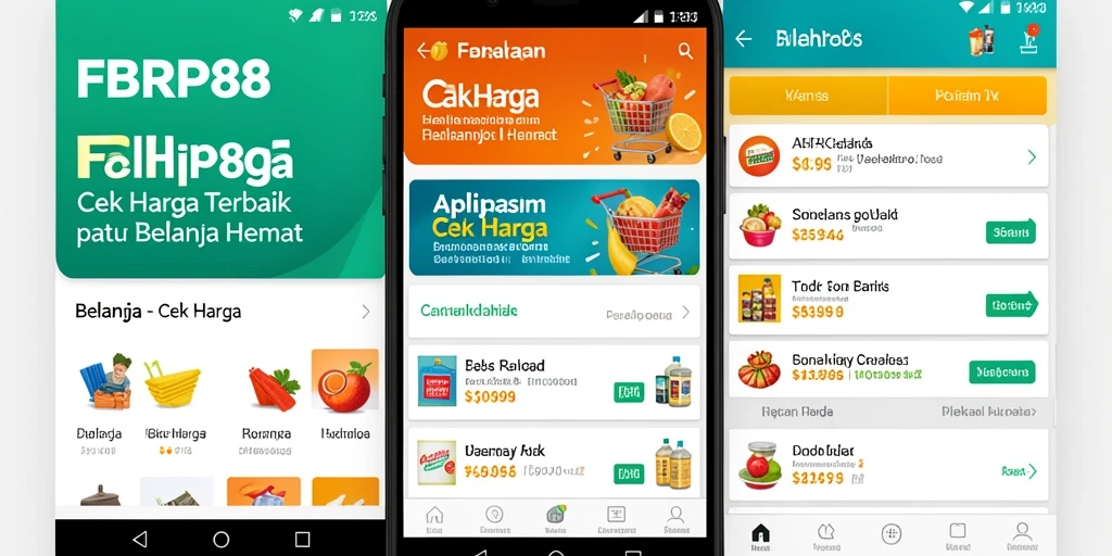 Antarmuka FBRP88 menampilkan fitur pencarian harga yang intuitif.